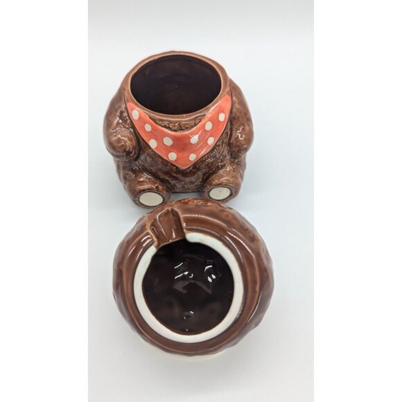 Otagiri Bears Salt and Pepper Shakers and Big Bear Sugar or Jam Jar Container - Picture 12 of 16